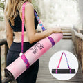 Pure Cotton Yoga Mat Strap Elastic Band Colorful Binding Storage Rope Bag