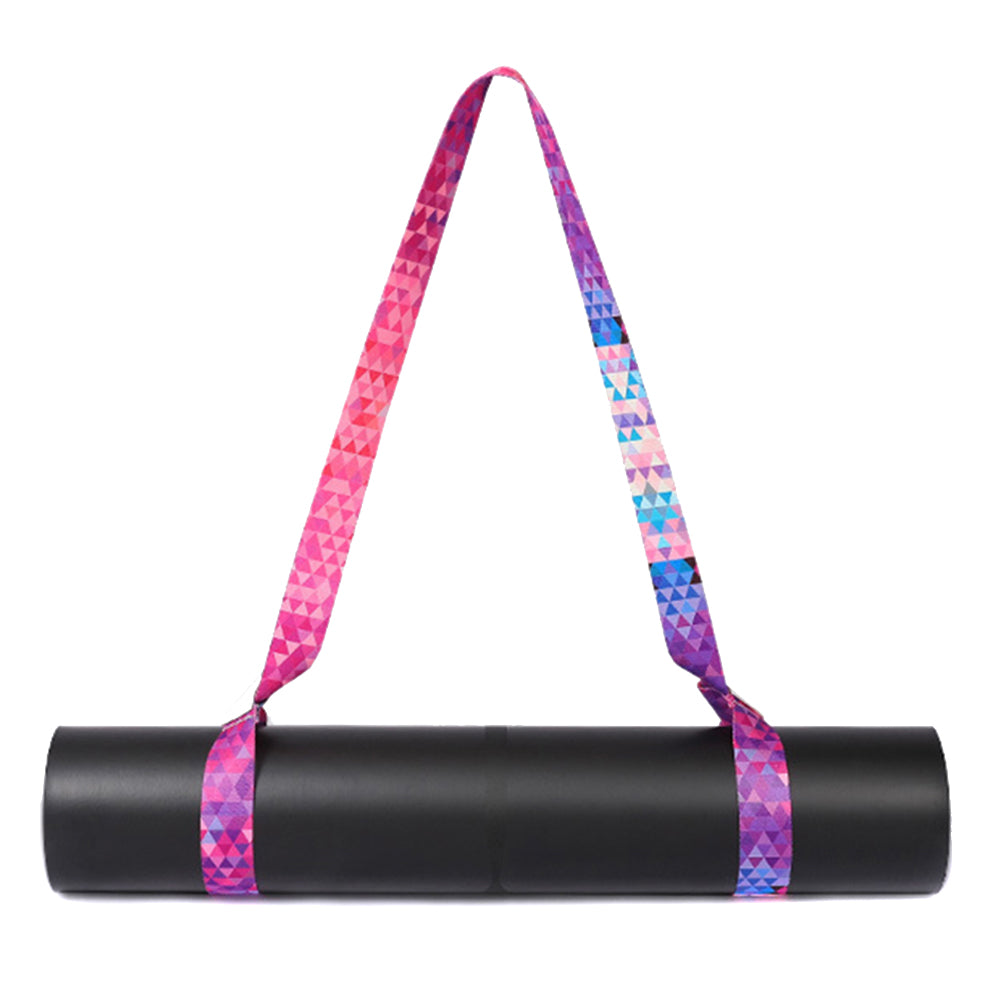 Pure Cotton Yoga Mat Strap Elastic Band Colorful Binding Storage Rope Bag