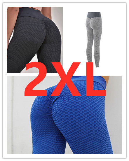 Plaid Leggings Fitness Yoga Pants Women's Seamless High Waist Breathable Gym