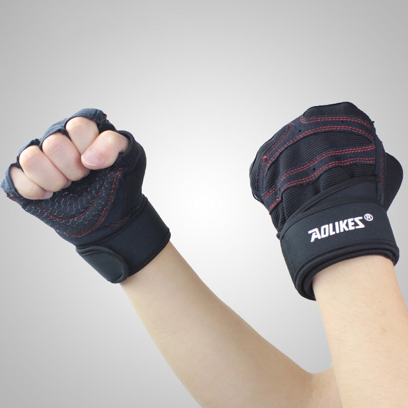 Fitness Gloves Men And Women Exercise Equipment Dumbbell Weightlifting