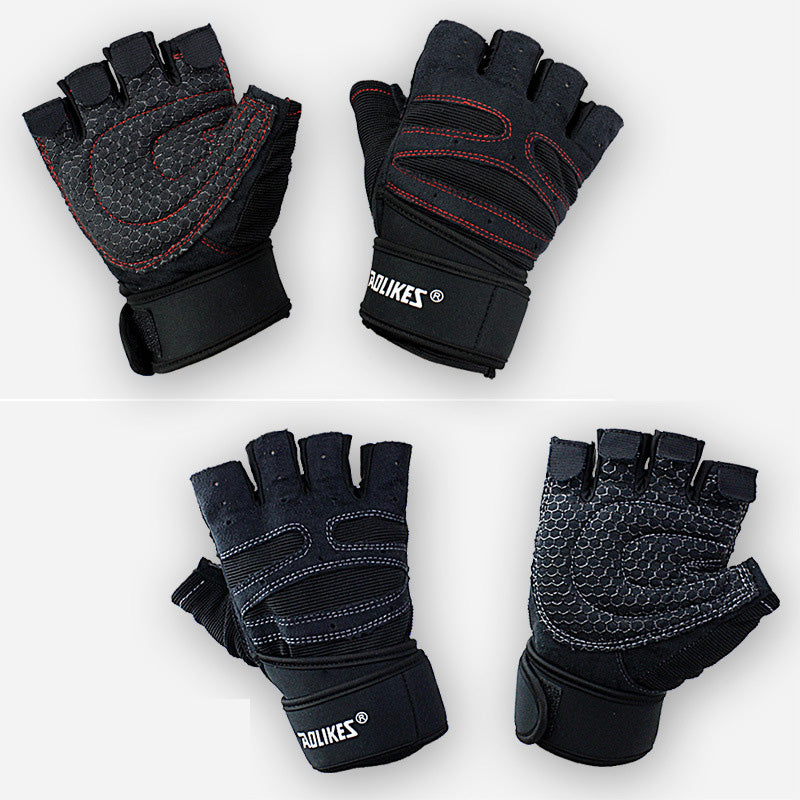 Fitness Gloves Men And Women Exercise Equipment Dumbbell Weightlifting