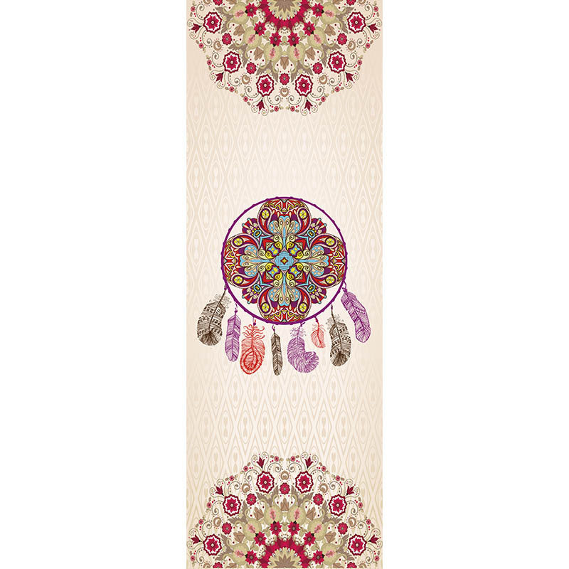 Printed Yoga Mat Drape Sweat-absorbent Fitness Towel