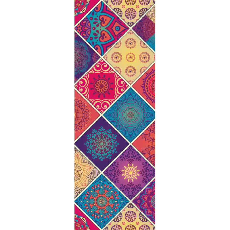 Printed Yoga Mat Drape Sweat-absorbent Fitness Towel