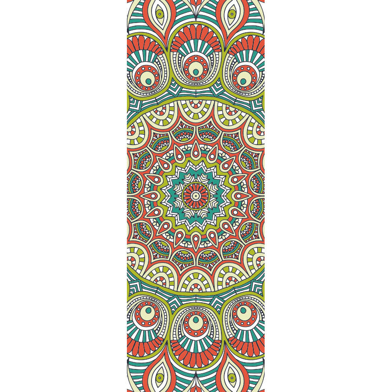 Printed Yoga Mat Drape Sweat-absorbent Fitness Towel