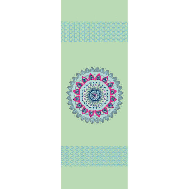 Printed Yoga Mat Drape Sweat-absorbent Fitness Towel