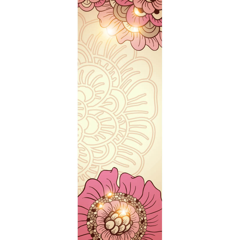 Printed Yoga Mat Drape Sweat-absorbent Fitness Towel