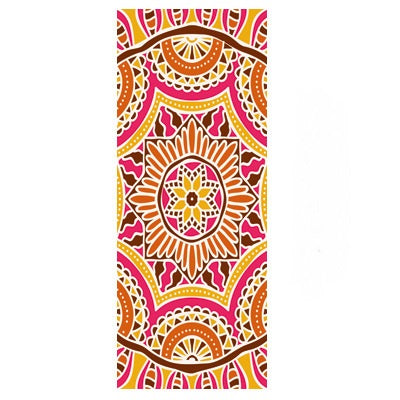 Printed Yoga Mat Drape Sweat-absorbent Fitness Towel