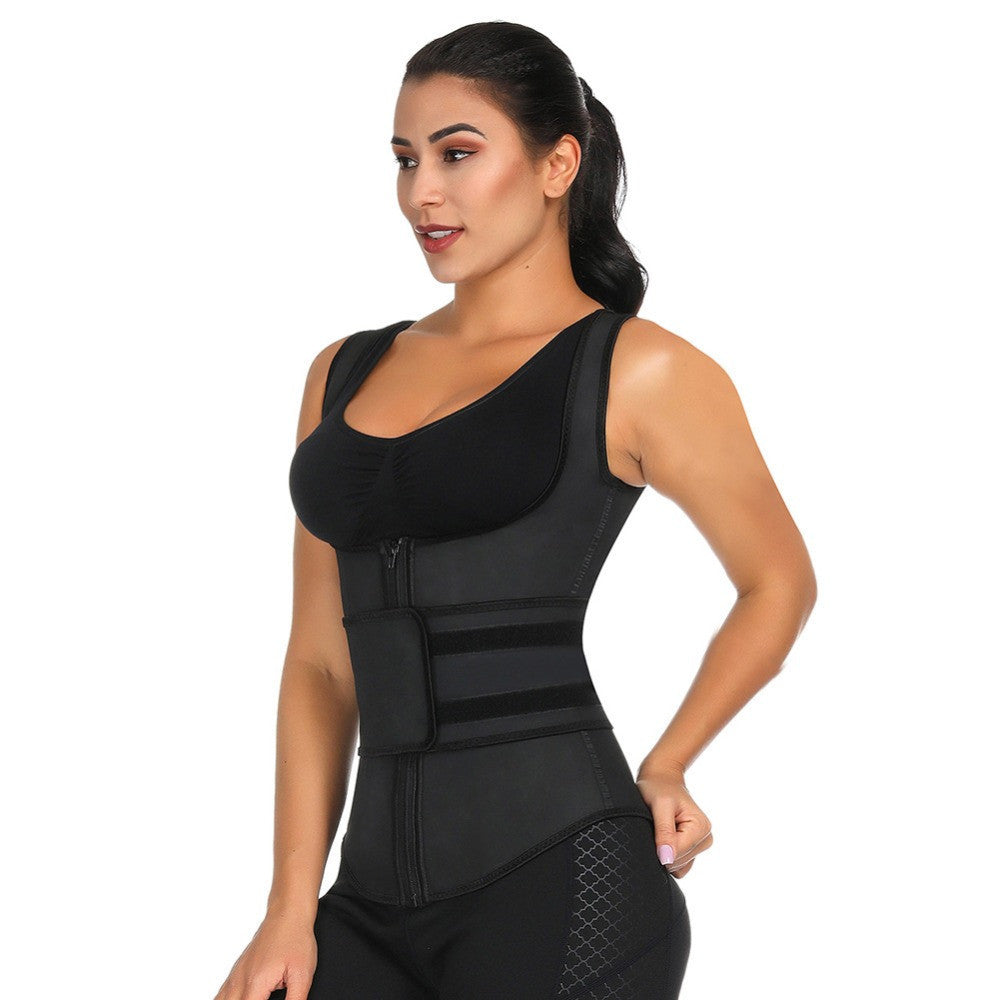 Womens Latex Underbust Training Cincher Protection Body Shaper Shapewear