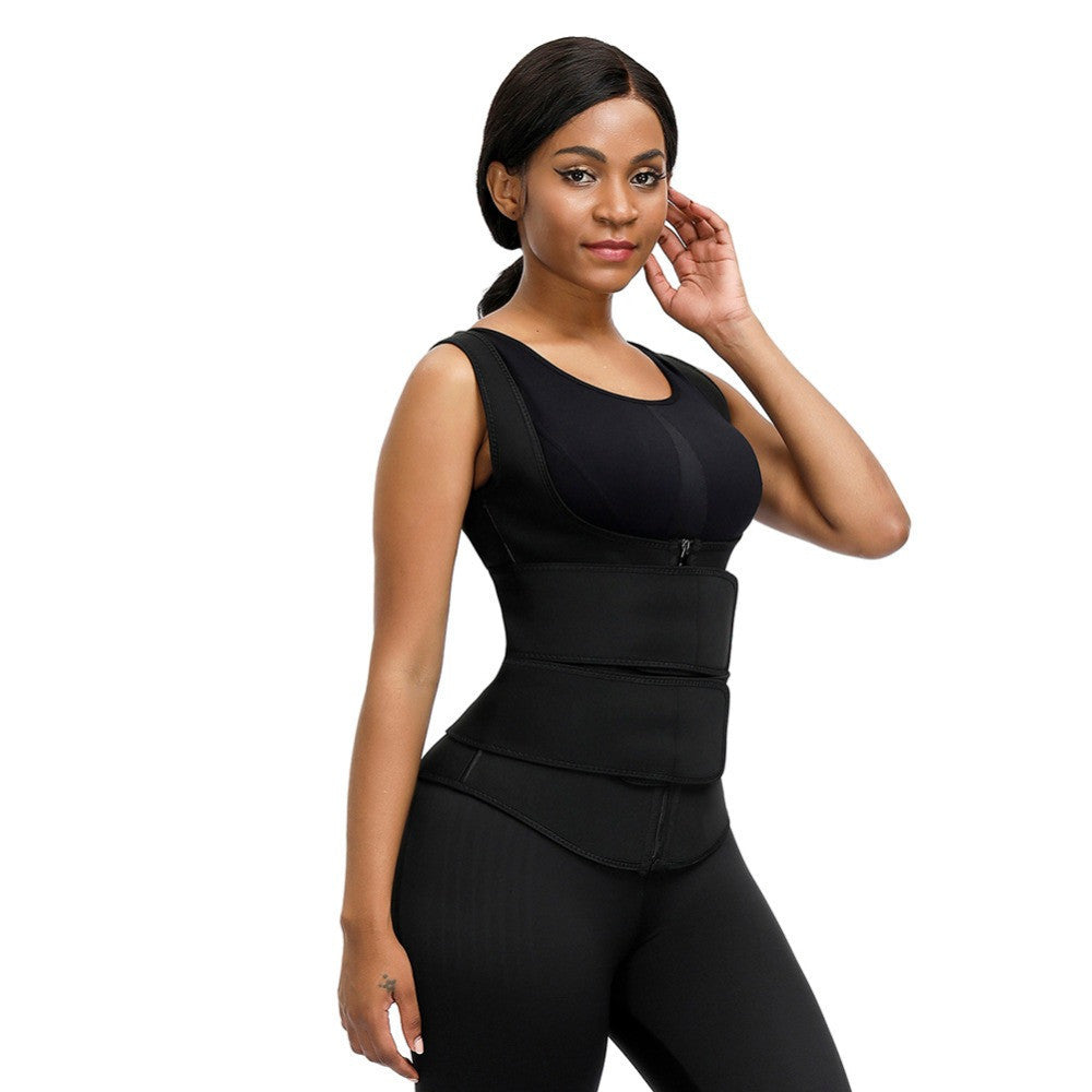 Womens Latex Underbust Training Cincher Protection Body Shaper Shapewear