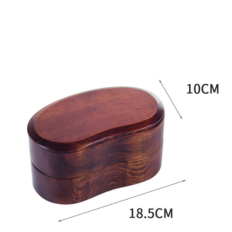 Wooden Lunch Box Japanese Bento Creative Sushi