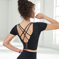 Yoga Clothes With Chest Pad Women Quick-drying Running Vest Sports Fitness Top