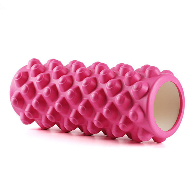 Concentric Circle Yoga Pillar Foam Roller Muscle Relaxation