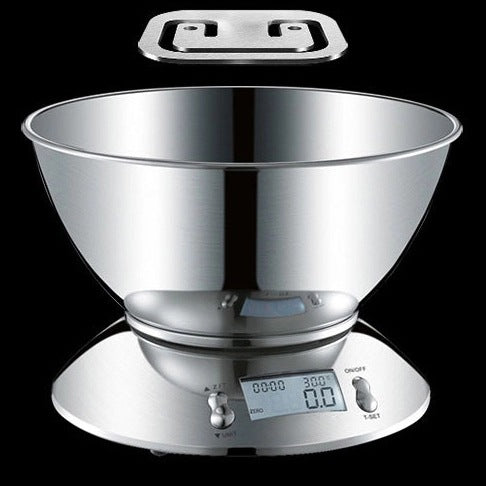 Electronic Kitchen Scale Stainless Steel Peeled Fruit Baking Weighing Balance