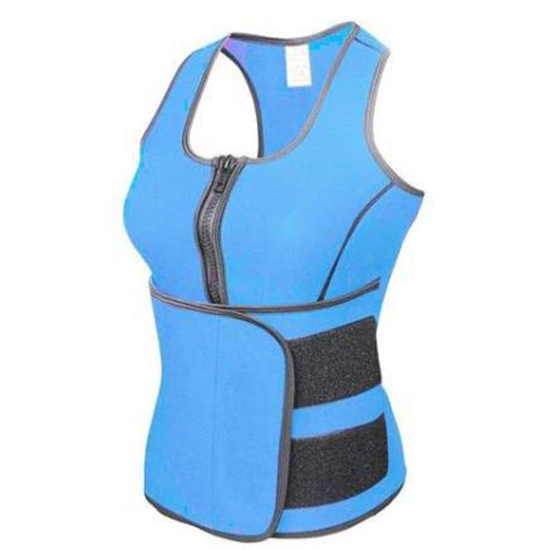 Sweat Neoprene Tank Top Slimming Adjustable Waist Trainer Belt Body Shaper Tummy