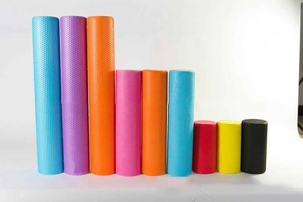 Solid Yoga Column Foam Roller Hexagonal Floating Muscle Relaxation