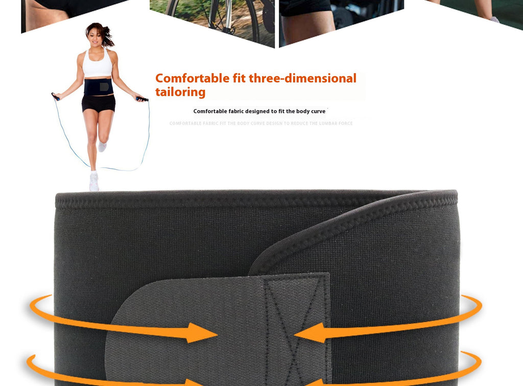 Lumbar Support Belt Fitness Sport Girdle Neoprene Sweat