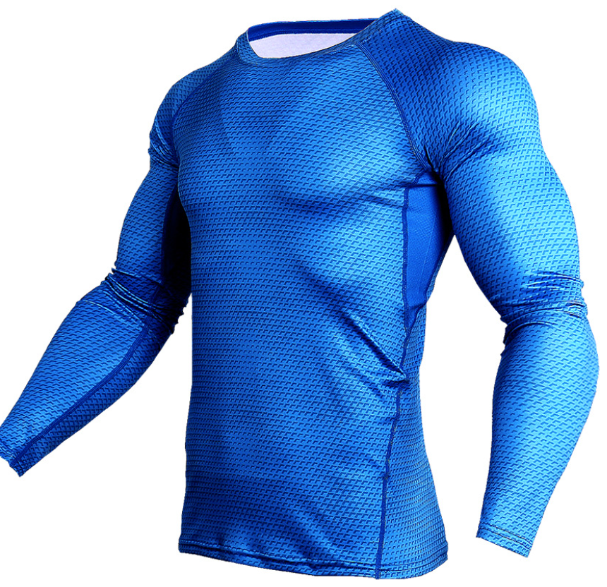 Men Gym Running Shirt Quick Dry Breathable Fitness Sport