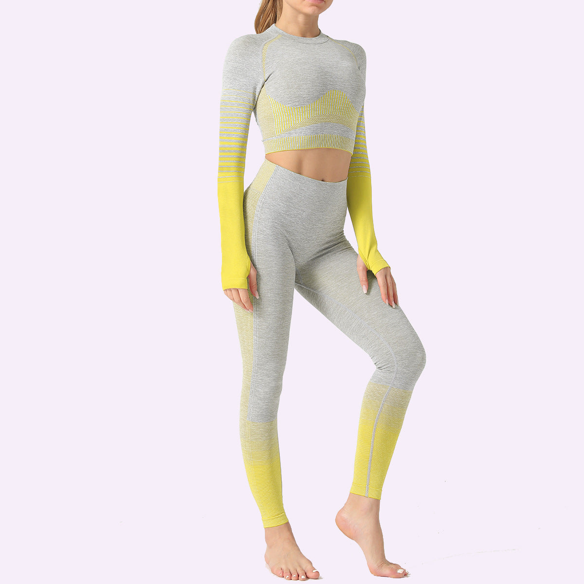 Women's Yoga Set Gym Fitness 2-Piece Sports Suit