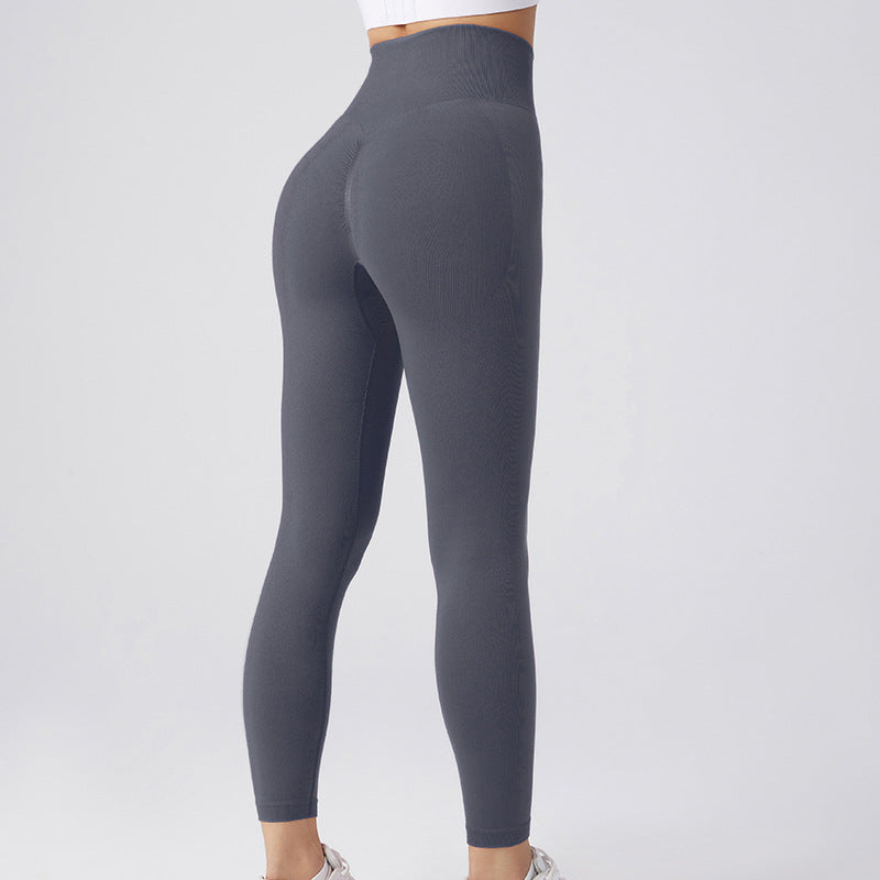 Seamless Leggings Yoga Pants Tummy Control Workout Running For Women