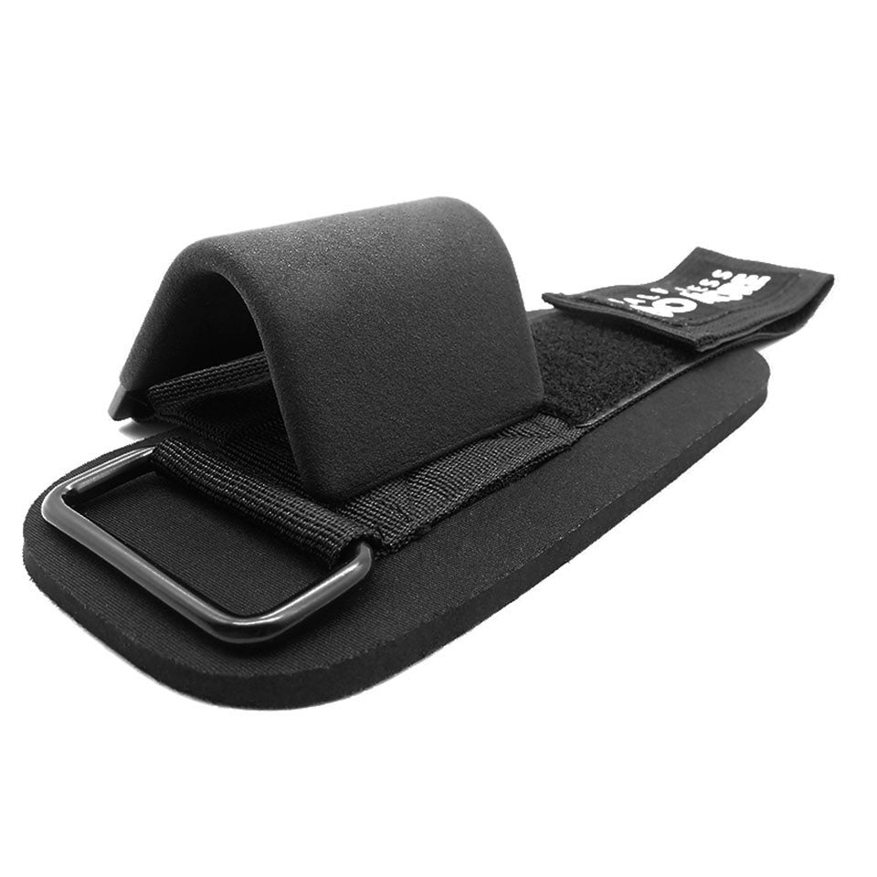 Weight Lifting Hook Grips Padded With Wrist Wraps Hand-bar Powerlifting Gloves