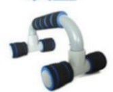 H-shaped Push-up Stand Sponge Hand Grip ABS Fitness Chest Training Bar Exercise