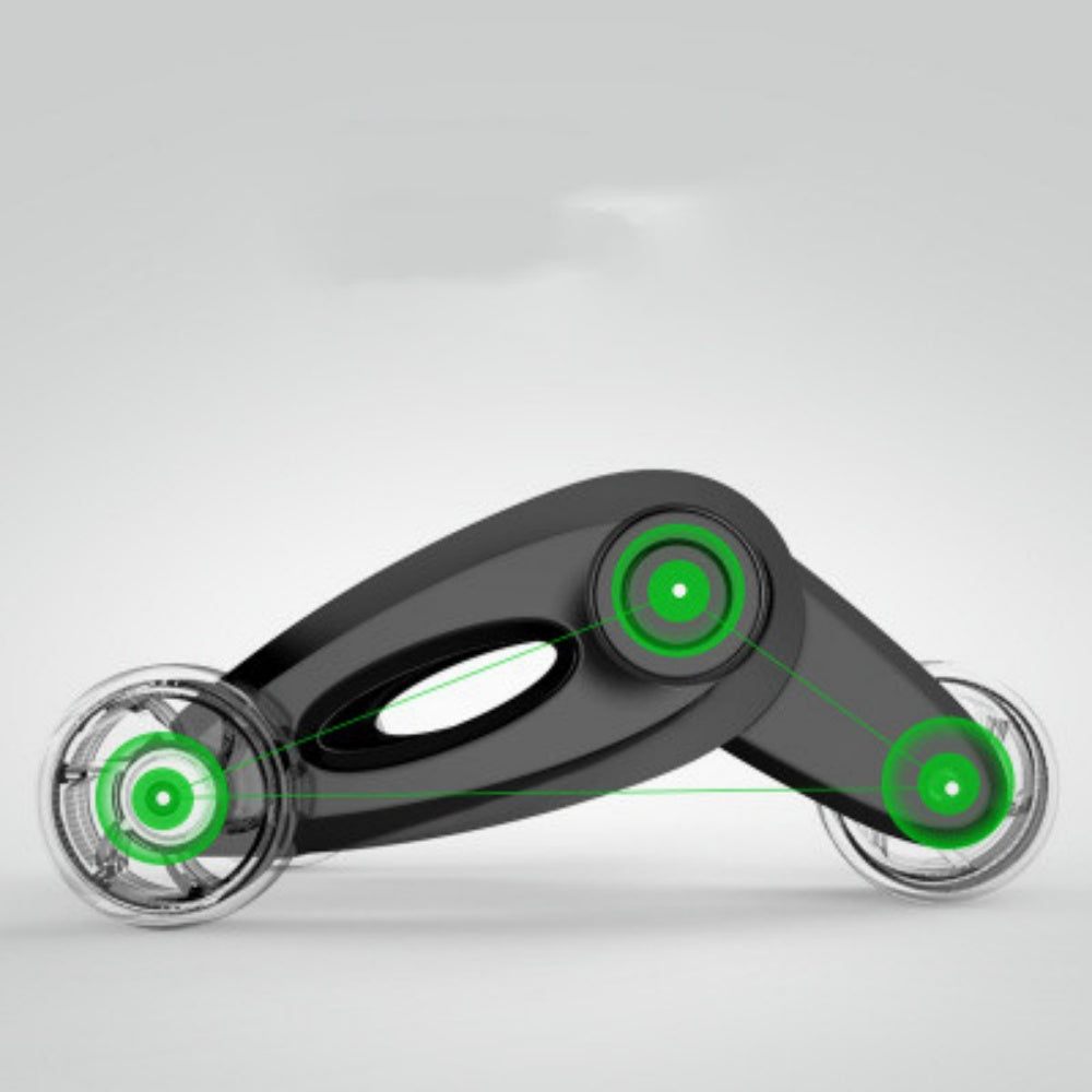 Foldable Abdominal Wheel Muscle Roller Home Fitness Equipment