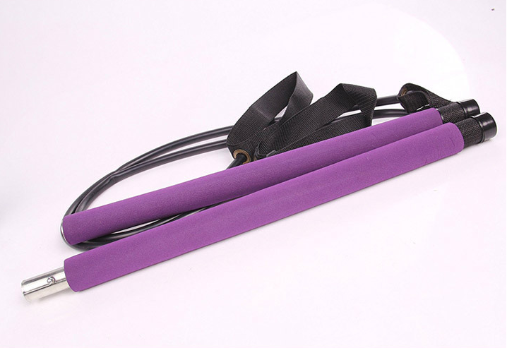 Yoga Crossfit Resistance Bands Exerciser Pull Rope Portable Gym Workout Pilates