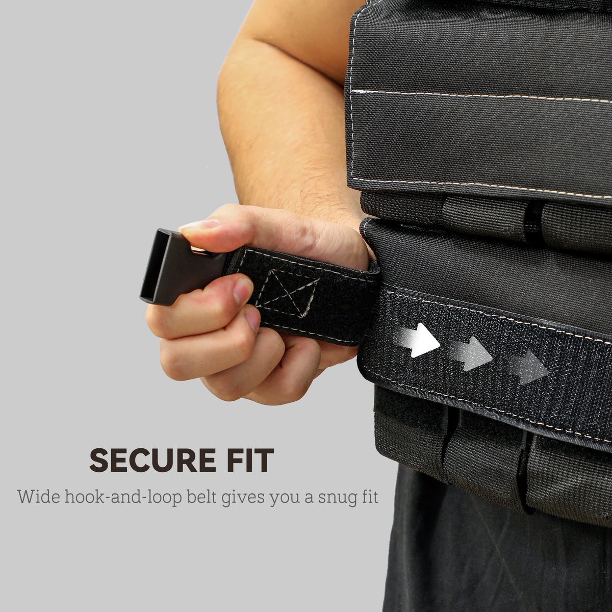 15KG Adjustable Weighted Vest With 30 Metal Weights