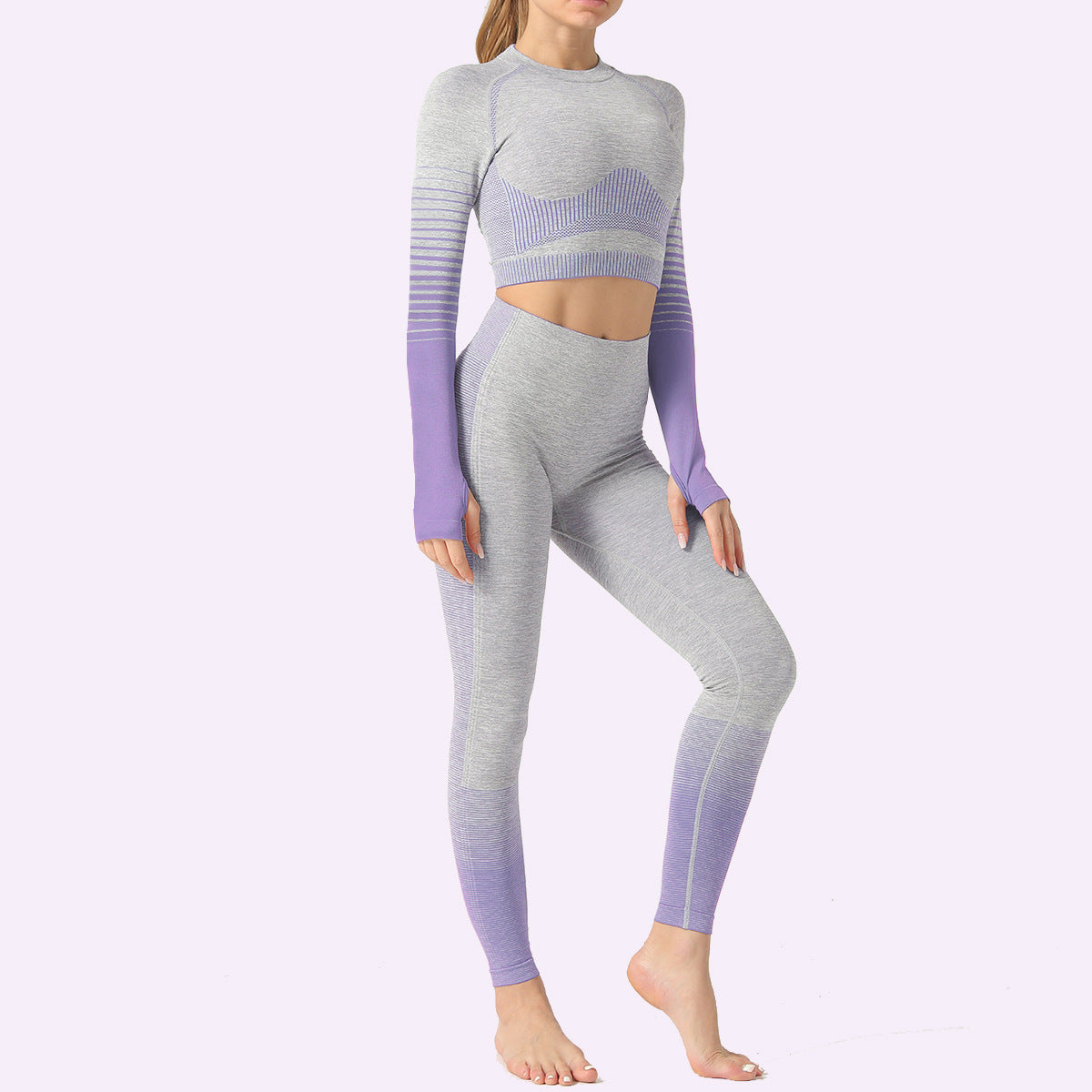 Women's Yoga Set Gym Fitness 2-Piece Sports Suit