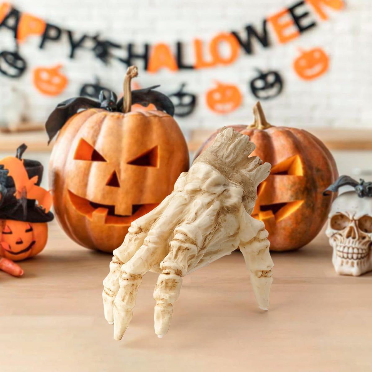 Halloween Electric Luminous Crawling Hand Animated Decoration Induction Zombie