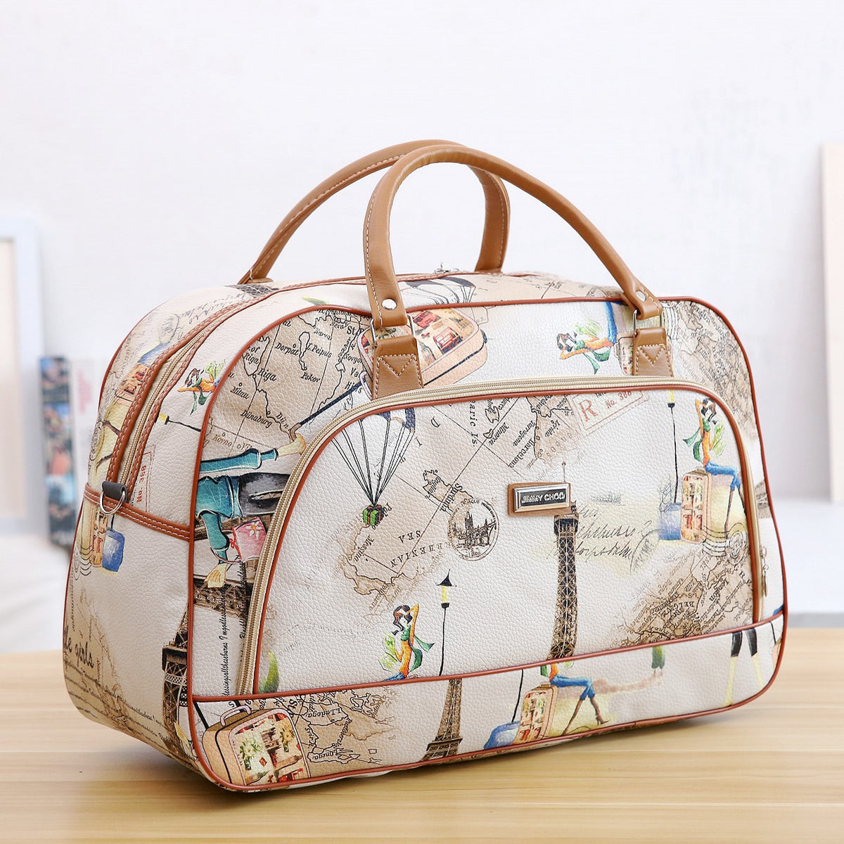 Hand Travel Bag Duffel PU Gift