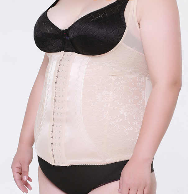Large Plus Size Women's Shaper Tops Underbust Corset Waist Trainer Cincher Body