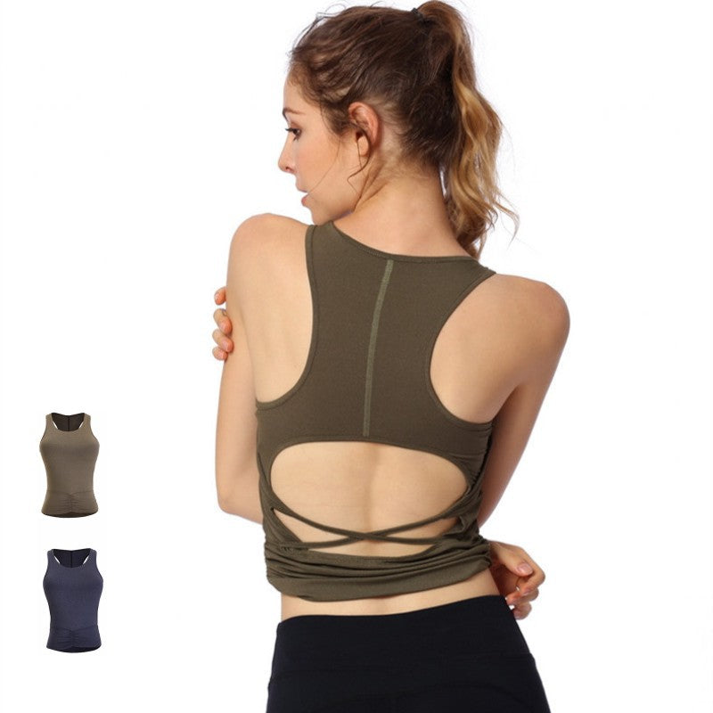 Yoga Fitness Running Vest Women