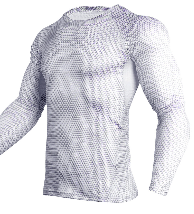 Men Gym Running Shirt Quick Dry Breathable Fitness Sport