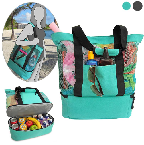 Double-Layer Canvas Lunch Storage Bag