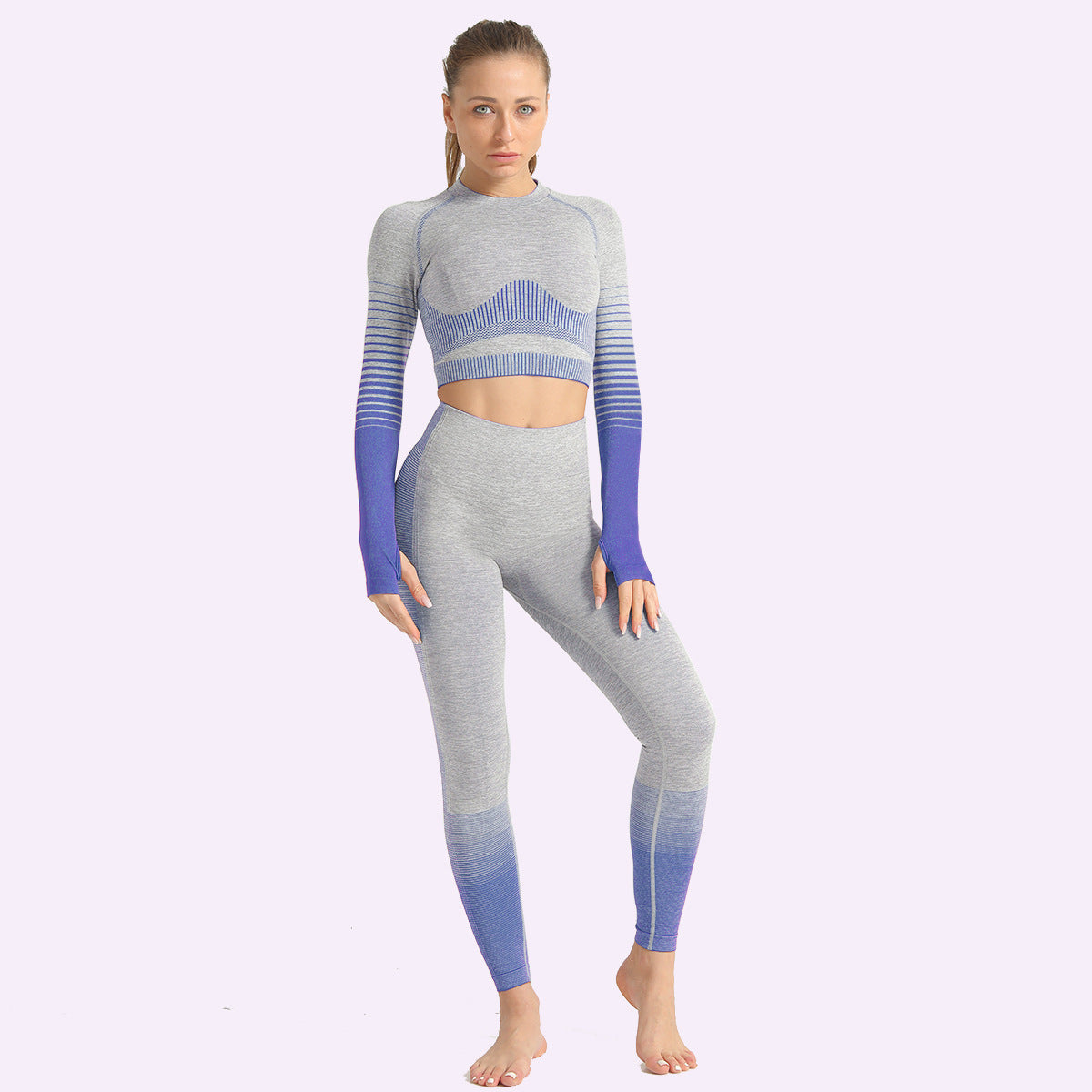 Women's Yoga Set Gym Fitness 2-Piece Sports Suit