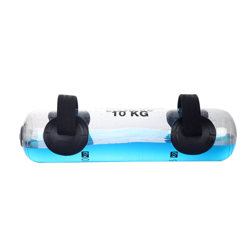 Transparent Cylindrical Weight-bearing Fitness Water Dumbbell Exercise Training