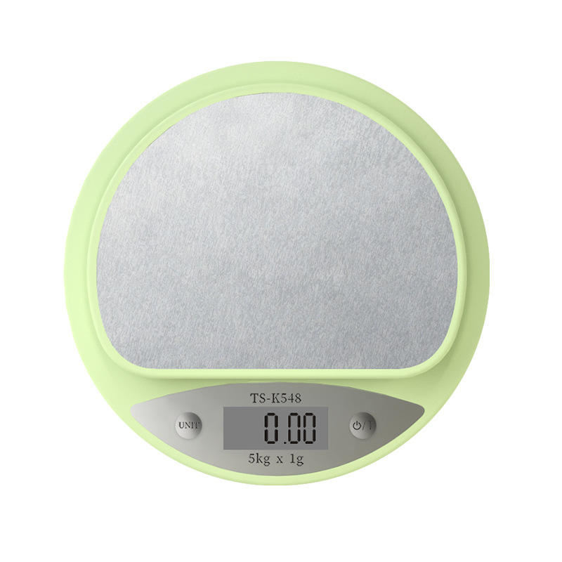 Kitchen Scale 5kg Weight Grams Digital Balance Precision Accurate Green