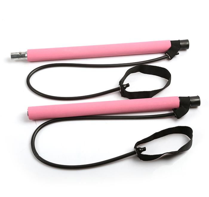 Yoga Crossfit Resistance Bands Exerciser Pull Rope Portable Gym Workout Pilates