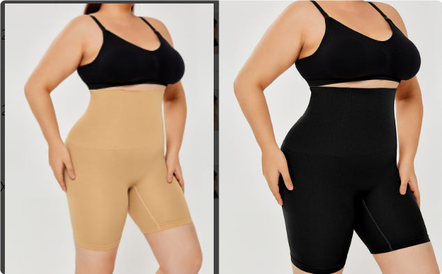 High Waisted Body Shaper Shorts Butt Lifting Shapewear Girdles