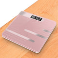 Glass Smart Bathroom Body Scale, USB Charging
