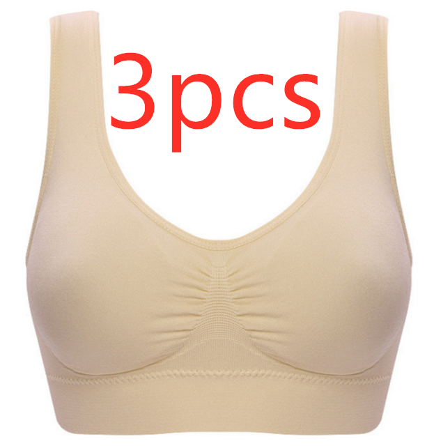Women Yoga Tank Tops Sports Bra Workout Fitness Running Crop Top