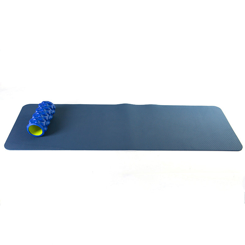Thickened 8mm Two-color Long Yoga Mat