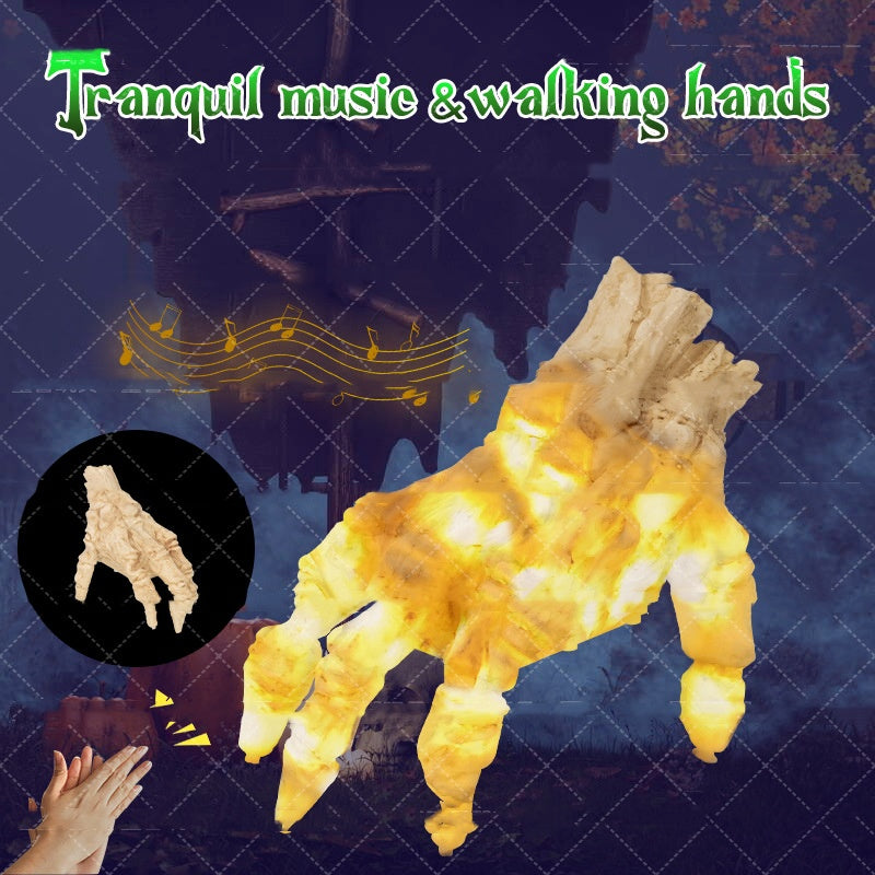 Halloween Electric Luminous Crawling Hand Animated Decoration Induction Zombie