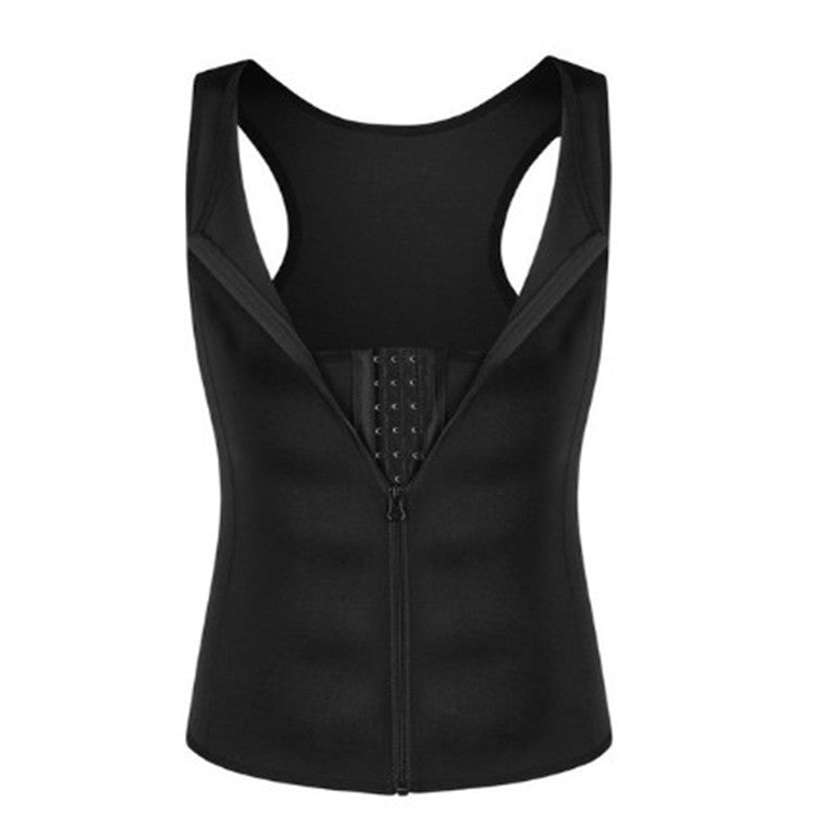 Large Size Men's Sauna Clothes Belly Contracting Vest Sports