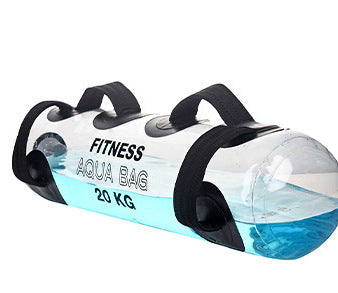 Transparent Cylindrical Weight-bearing Fitness Water Dumbbell Exercise Training