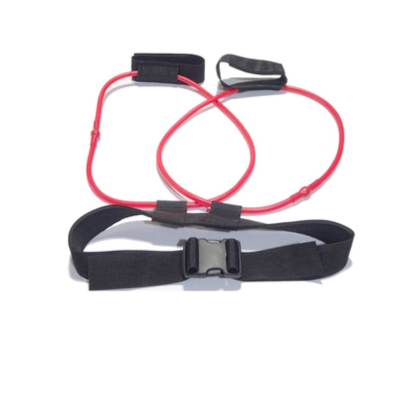 Fitness Women Body Butt Band Resistance Bands Adjustable Waist Belt Pedal