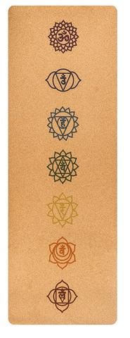 7 Chakra Cork Yoga Mat