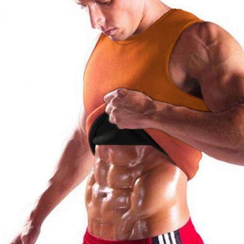Men's Neoprene Body Shaping Sauna Vest