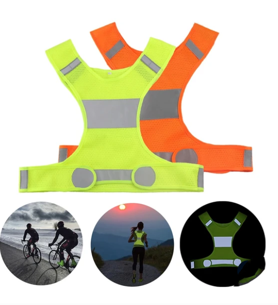 Reflective Vest For Night Running And Cycling